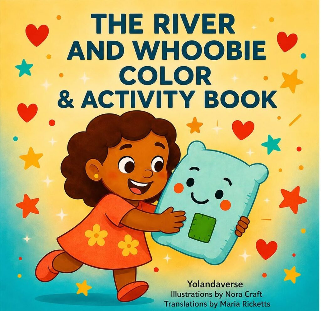 The River and Her Whoobie color & activity book